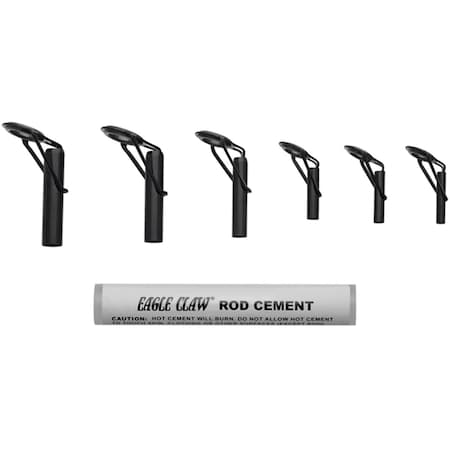 Eagle Claw Heavy Duty Stainless Rod Tip Repair Kit -6PK AHDRTK